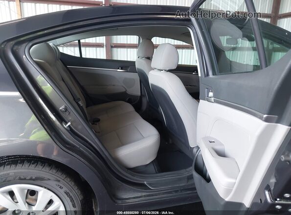 5NPD74LF8LH613267 2020 HYUNDAI ELANTRA Gray VIN կոդի պիտակի տեսք