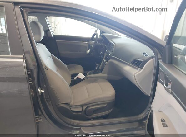 5NPD74LF8LH613334 2020 HYUNDAI ELANTRA Gray Вид салону спереду