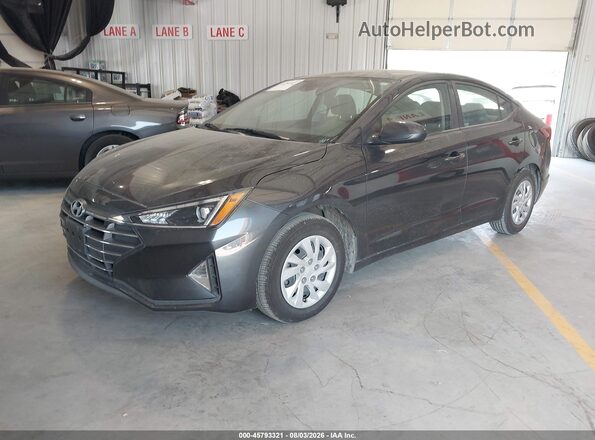 5NPD74LF8LH613334 2020 HYUNDAI ELANTRA Gray Передня ліва чверть
