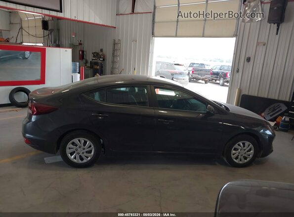5NPD74LF8LH613334 2020 HYUNDAI ELANTRA Gray Вид задньої частини салону