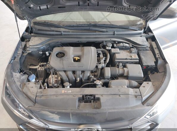 5NPD74LF8LH613334 2020 HYUNDAI ELANTRA Gray Вид ззаду