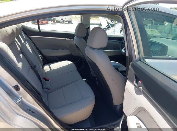 5NPD74LF8LH613432 2020 HYUNDAI ELANTRA Silver Widok naklejki z numerem VIN