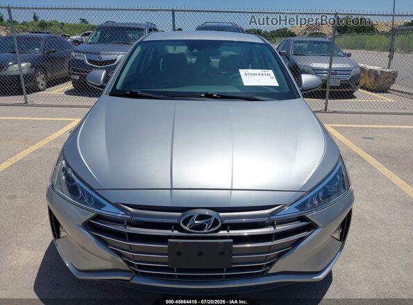 5NPD74LF8LH613432 2020 HYUNDAI ELANTRA Silver Widok z przodu