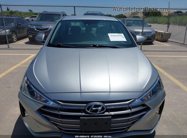 5NPD74LF8LH613432 2020 HYUNDAI ELANTRA Silver Widok zestawu wskaźników