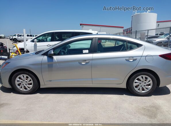 5NPD74LF8LH613432 2020 HYUNDAI ELANTRA Silver Widok wnętrza 360 stopni