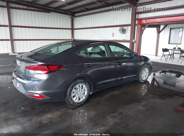 5NPD74LF8LH614337 2020 HYUNDAI ELANTRA Gray Задня права чверть