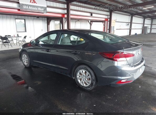 5NPD74LF8LH614337 2020 HYUNDAI ELANTRA Gray Задня ліва чверть