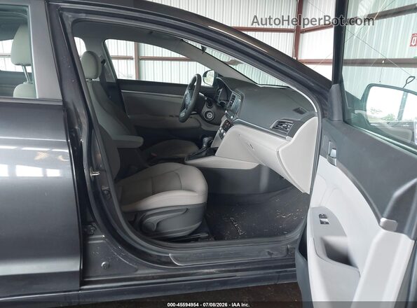 5NPD74LF8LH614337 2020 HYUNDAI ELANTRA Gray Вид салону спереду