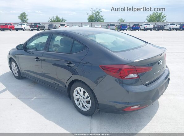 5NPD74LF8LH614810 2020 HYUNDAI ELANTRA Gray Tył lewy