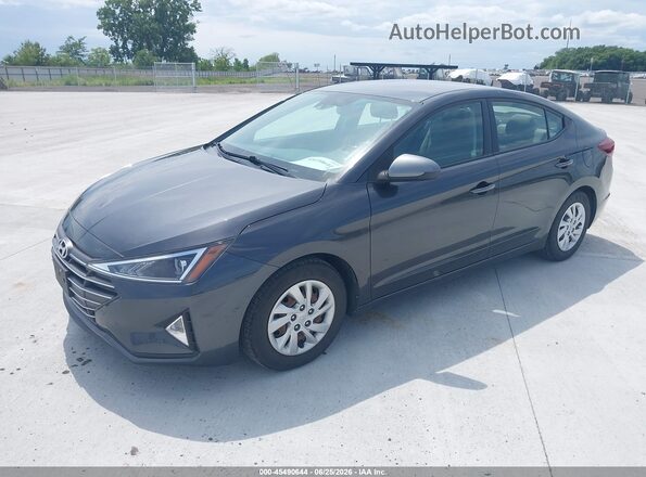 5NPD74LF8LH614810 2020 HYUNDAI ELANTRA Gray Przód lewy