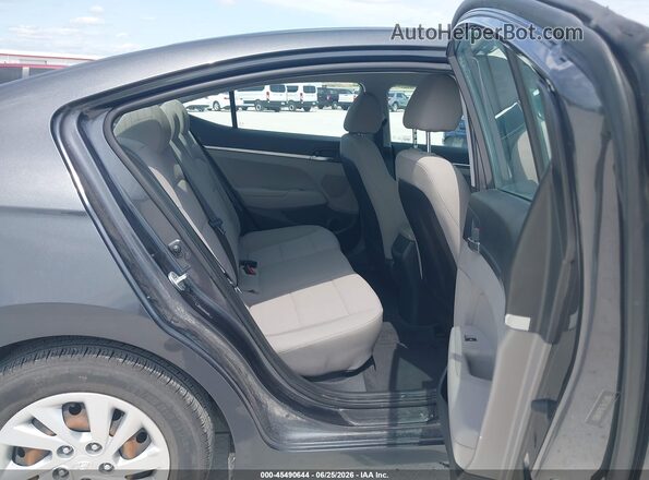 5NPD74LF8LH614810 2020 HYUNDAI ELANTRA Gray Widok naklejki z numerem VIN