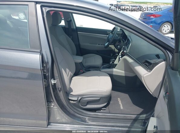 5NPD74LF8LH614810 2020 HYUNDAI ELANTRA Gray Widok wnętrza z przodu