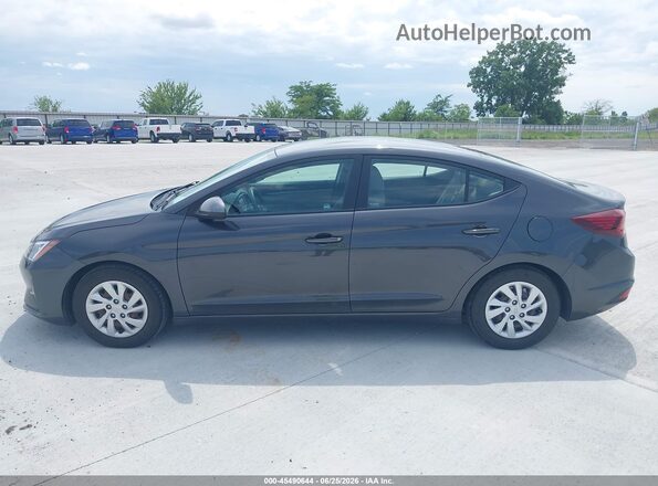 5NPD74LF8LH614810 2020 HYUNDAI ELANTRA Gray Widok wnętrza 360 stopni