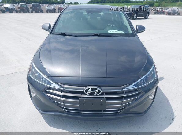 5NPD74LF8LH614810 2020 HYUNDAI ELANTRA Gray Widok zestawu wskaźników