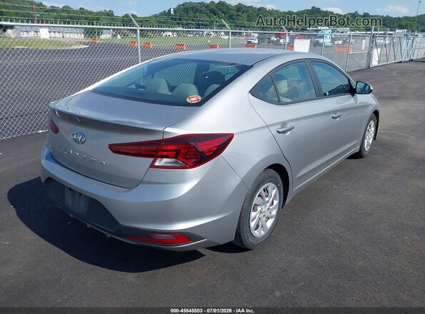 5NPD74LF8LH615780 2020 HYUNDAI ELANTRA Silver Trasero derecho