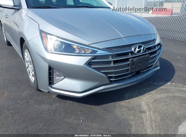5NPD74LF8LH615780 2020 HYUNDAI ELANTRA Silver Vista frontal