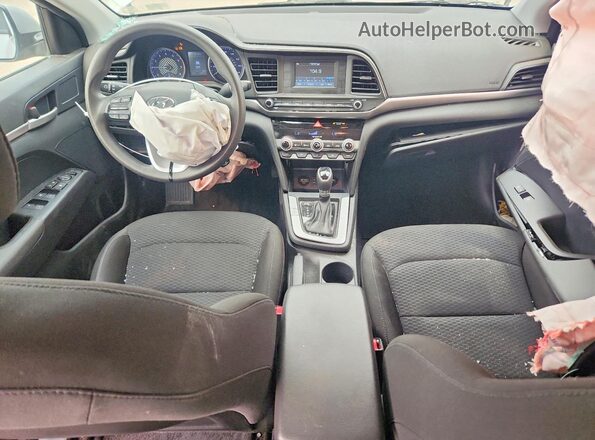 5NPD74LF8LH616511 2020 HYUNDAI ELANTRA Silver Առջևի վահանակի տեսք