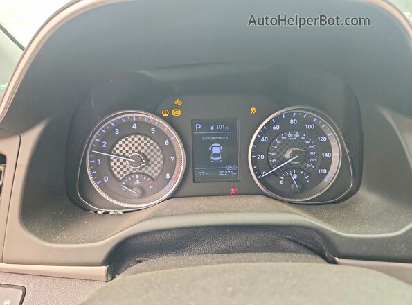 5NPD74LF8LH616511 2020 HYUNDAI ELANTRA Silver Սարքավորումների վահանակի տեսք