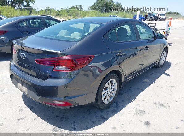 5NPD74LF8LH617951 2020 HYUNDAI ELANTRA Gray Rear right