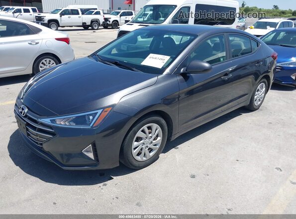 5NPD74LF8LH617951 2020 HYUNDAI ELANTRA Gray Front left