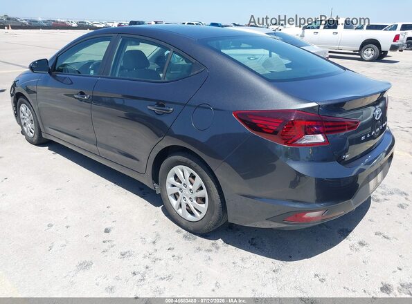 5NPD74LF8LH617951 2020 HYUNDAI ELANTRA Gray Rear left