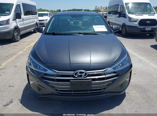 5NPD74LF8LH617951 2020 HYUNDAI ELANTRA Gray Front view