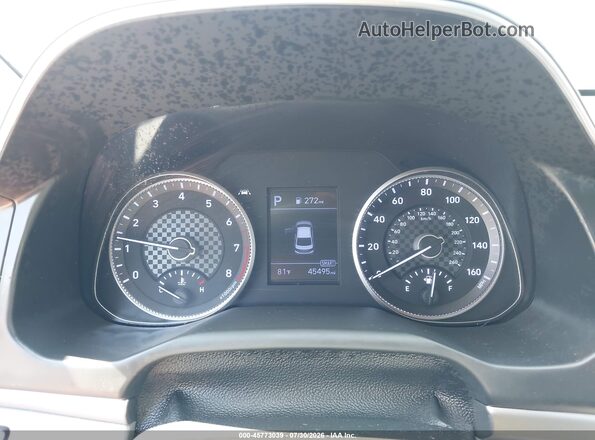 5NPD74LF8LH618193 2020 HYUNDAI ELANTRA Blue Вид задніх сидінь