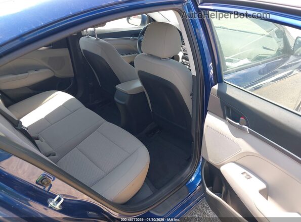 5NPD74LF8LH618193 2020 HYUNDAI ELANTRA Blue Вид наклейки з VIN-кодом