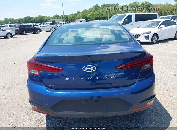 5NPD74LF8LH618193 2020 HYUNDAI ELANTRA Blue 