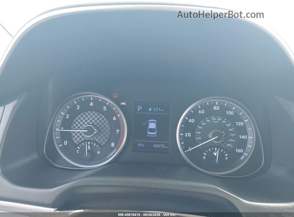 5NPD74LF8LH618212 2020 HYUNDAI ELANTRA Blue Vista de los asientos traseros