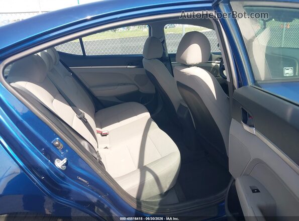 5NPD74LF8LH618212 2020 HYUNDAI ELANTRA Blue Vista de la etiqueta del VIN