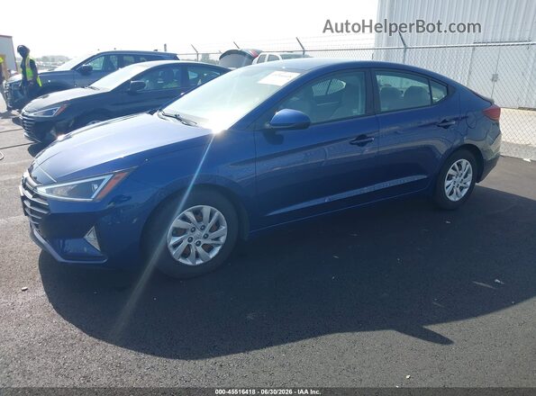 5NPD74LF8LH618212 2020 HYUNDAI ELANTRA Blue Vista interior de 360 grados