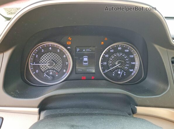 5NPD74LF8LH620543 2020 HYUNDAI ELANTRA Red Սարքավորումների վահանակի տեսք