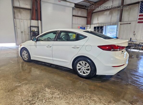 5NPD74LF9HH098917 2017 HYUNDAI ELANTRA White Trasero izquierdo