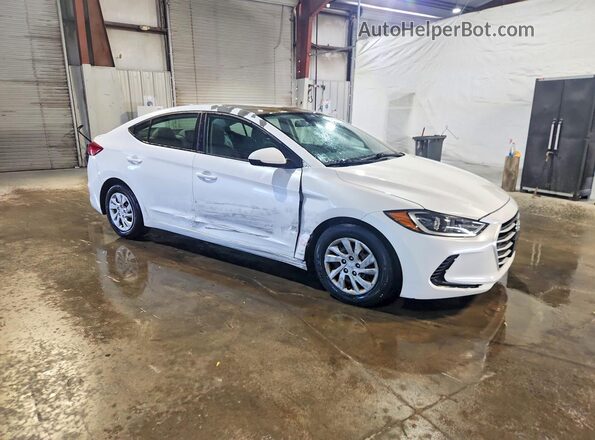 5NPD74LF9HH098917 2017 HYUNDAI ELANTRA White Delantero derecho