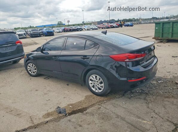 5NPD74LF9HH139742 2017 HYUNDAI ELANTRA Black Tył lewy