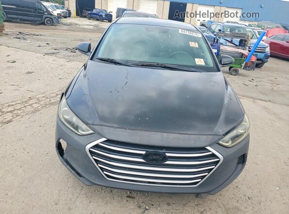5NPD74LF9HH139742 2017 HYUNDAI ELANTRA Black Widok z przodu
