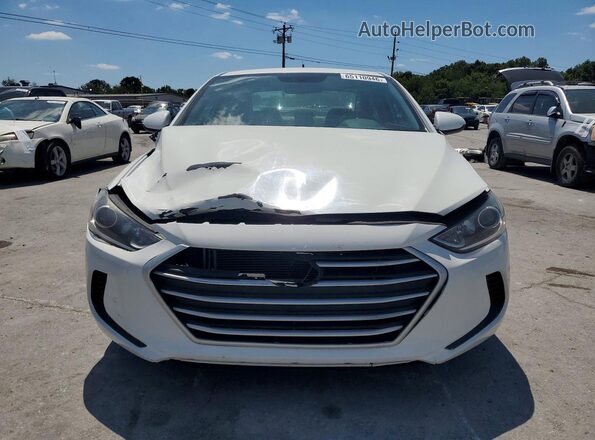 5NPD74LF9HH186155 2017 HYUNDAI ELANTRA White Widok z przodu