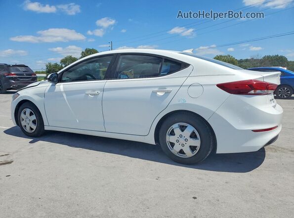 5NPD74LF9HH186155 2017 HYUNDAI ELANTRA White Tył lewy