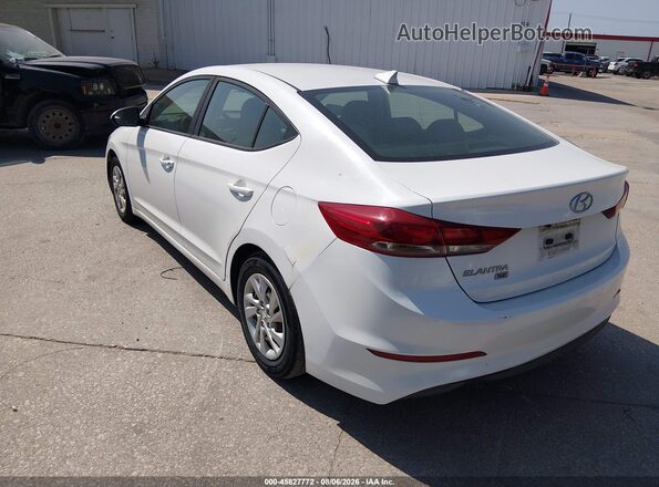 5NPD74LF9HH197592 2017 HYUNDAI ELANTRA Белый Задняя левая четверть