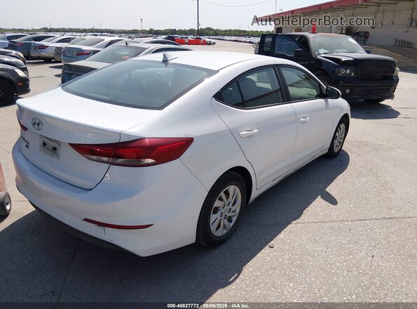 5NPD74LF9HH197592 2017 HYUNDAI ELANTRA Белый Задняя правая четверть