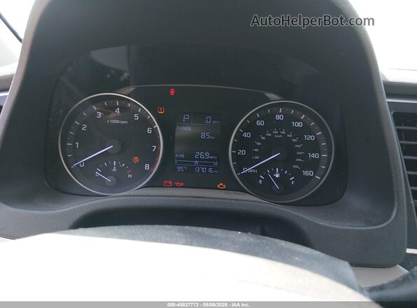 5NPD74LF9HH197592 2017 HYUNDAI ELANTRA Белый Вид задних сидений