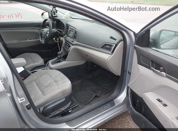 5NPD74LF9HH204461 2017 HYUNDAI ELANTRA Silver Սալոնի դիմացի տեսք