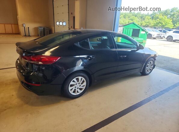 5NPD74LF9JH274869 2018 HYUNDAI ELANTRA Black Задня права чверть