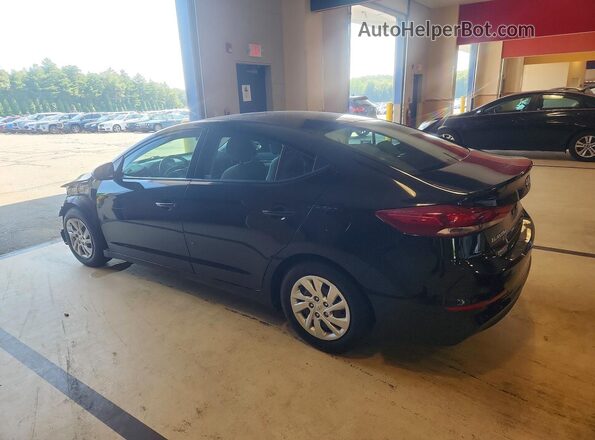 5NPD74LF9JH274869 2018 HYUNDAI ELANTRA Black Задня ліва чверть