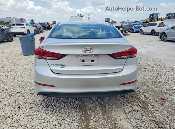 5NPD74LF9JH276640 2018 HYUNDAI ELANTRA Silver უკანა ხედი
