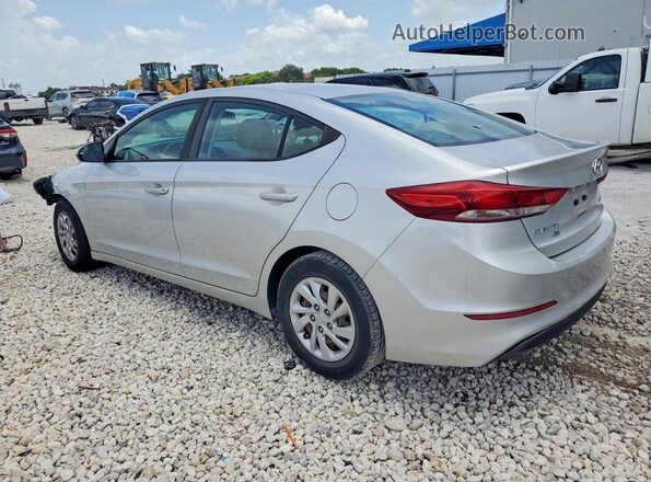 5NPD74LF9JH276640 2018 HYUNDAI ELANTRA Silver უკანა მარცხენა