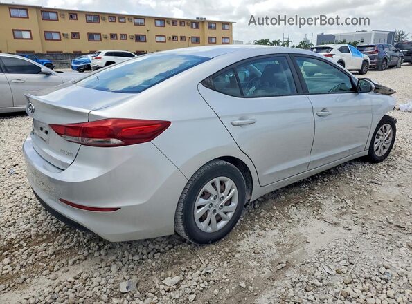 5NPD74LF9JH276640 2018 HYUNDAI ELANTRA Silver უკანა მარჯვენა