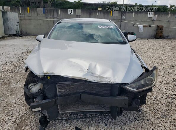 5NPD74LF9JH276640 2018 HYUNDAI ELANTRA Silver წინა ხედი