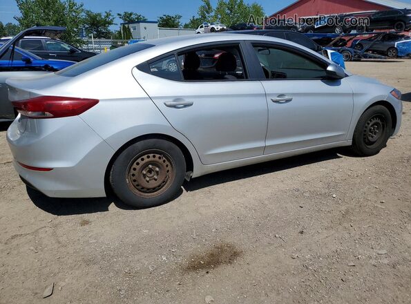 5NPD74LF9JH285368 2018 HYUNDAI ELANTRA Silver Trasero derecho